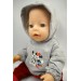 Костюм "Привет, Микки" для пупса Baby Born 43см