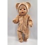 Одяг для пупса Baby Born / Бебі Борн 40 - 44 см Комбінезон "Ведмедик"