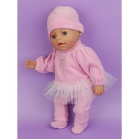 «Пирожное» - эксклюзивный наряд для пупса Baby Born 40 - 44 см