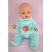 Одежда для Беби Бон / Baby Born мальчика - костюм "Рыжий кот"