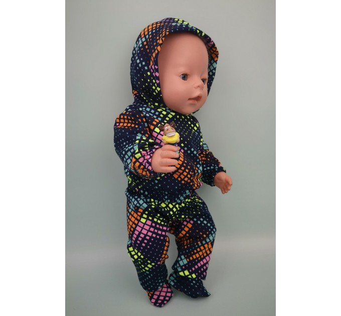 Костюм спортивный для пупса Baby Born 43см мальчика -  Калейдоскоп