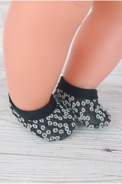 Тапочки джинсовые
