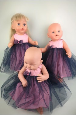 Платье "Николь" для пупса Baby Born 40 - 44 см