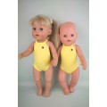 Купальник желтый для куклы Baby Born 40 - 43 см