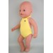 Купальник желтый для куклы Baby Born 40 - 43 см
