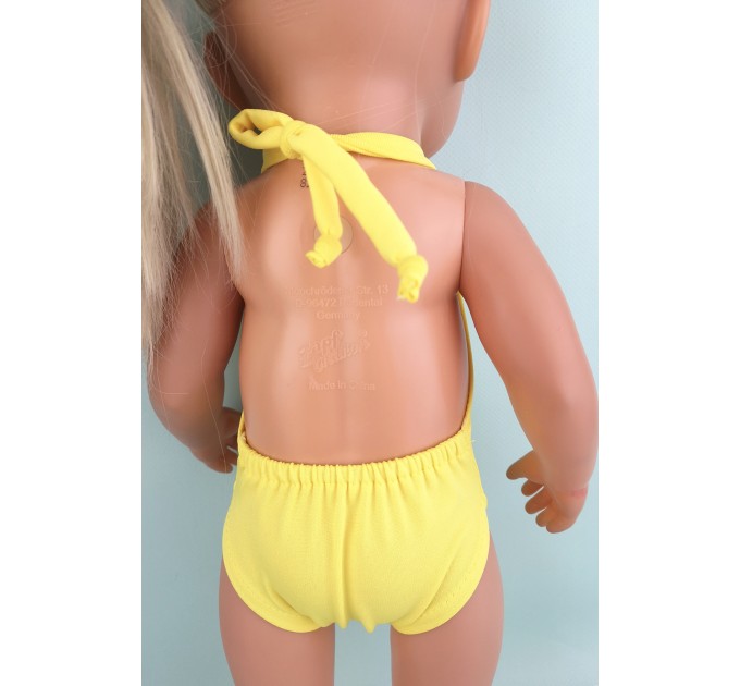Купальник желтый для куклы Baby Born 40 - 43 см