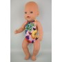 Купальник "Цветы" для пупса Baby Born 40 - 44 см