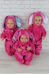 Костюм "Заинька" розовый
