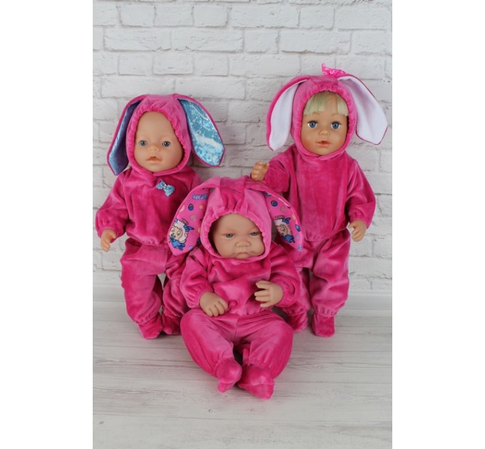 Костюм "Заинька" розовый
