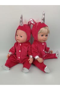 Одежда для пупса Baby Born / Беби Борн 40 - 44 см Костюм "Единорожка" 