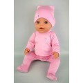 Одяг для пупса Baby Born - Костюм-трійка "Зефірка" на зріст 40 - 44 см