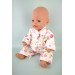 Пижама фланелевая "Цветы" для куклы Baby Born 40 - 44 см