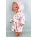 Халат фланелевый для пупса Baby Born 40 - 44 см
