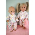 Пижама "Любимая" для пупса Baby Born 40 - 44 см