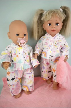 Пижама "Любимая" для пупса Baby Born 40 - 44 см