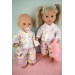Пижама "Любимая" для пупса Baby Born 40 - 44 см
