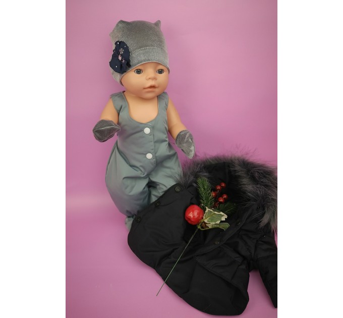 Одежда для Baby Born - Костюм зимний для девочки