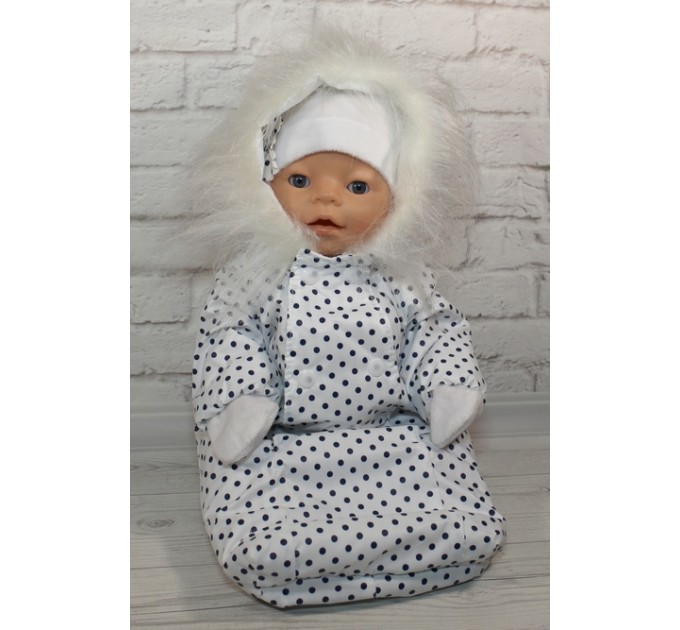 Конверт білий для ляльки Baby Born