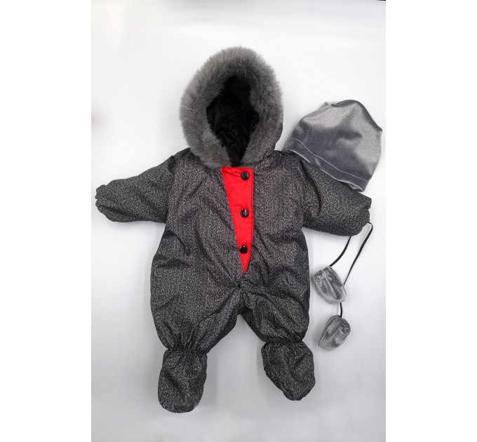 Комплект "Северный мальчик" - зимняя одежда для пупса Baby Born 42 - 43см