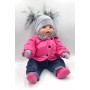 Костюм "Европейская зима" 6 вещей - зимняя одежда для пупса Baby Born 43 - 45см