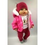 Костюм с теплой стеганной курткой для куклы Baby Born 40 - 44 см и Антонио Хуан