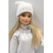 Одежда для Барби - Костюм для Барби с розовым пальто