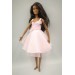 Одежда для куклы Barbie / Барби - Платье нежно розовое