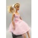Одежда для куклы Barbie / Барби - Платье нежно розовое