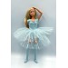 Набор нежно голубой - Одежда Barbie / Барби 3 вещи Гольфы Шорты Платье