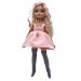 Одежда для Куклы Barbie Dream Besties - Платье беби долл розовое и серые ботфорты