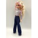 Одежда для Куклы Barbie Dream Besties - Блуза и джинсы