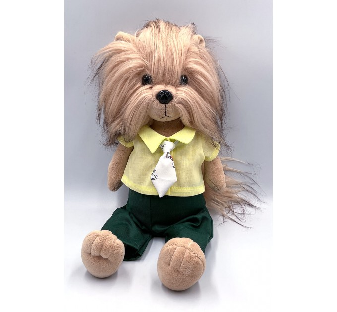 Костюм с галстуком для мягкой игрушки Orange Lucky Doggy мальчик