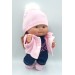 Одежда для пупса Нинес Донил Nines D'onil 26 см - Костюм с розовой кофтой